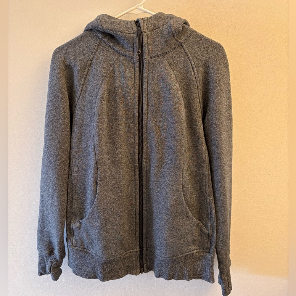 lululemon full-zip long sleeve hoodie